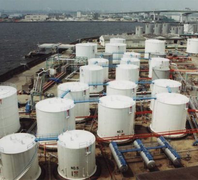 Oil-Tank-Terminal-Mitsubishi-Super-Therm-Japan Oil-Tank-Terminal-Mitsubishi-Super-Therm-Japan